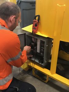 Electric Powered Pump testing